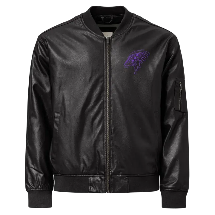 VERYRARE Collection - "When Souls Cry" Embroidered Bomber Jacket product image (1)
