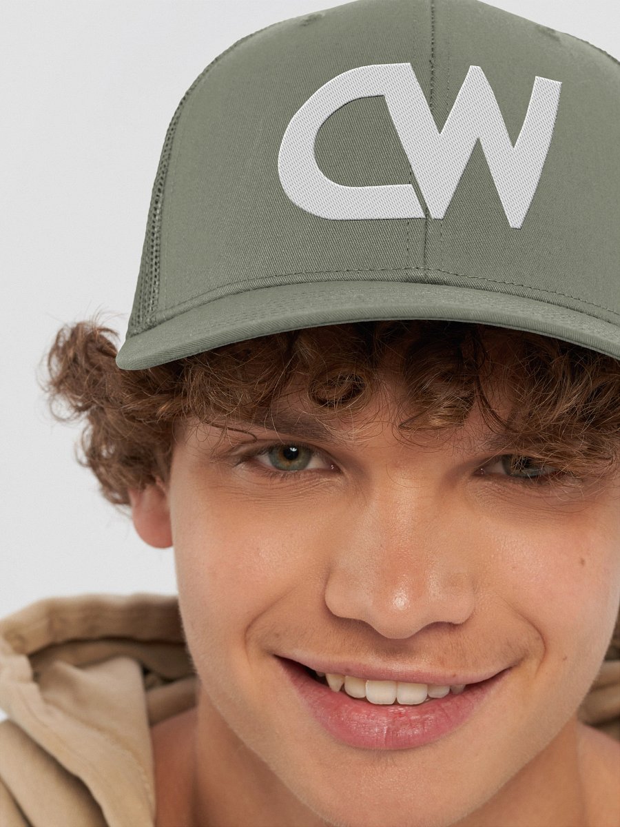 🧢 CW Classic Embroidered Trucker Hat product image (9)