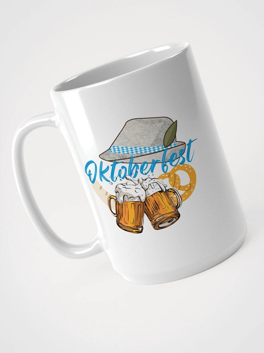 Oktoberfest Tasse Tasse – Aufschrift Blau-Grau product image (3)