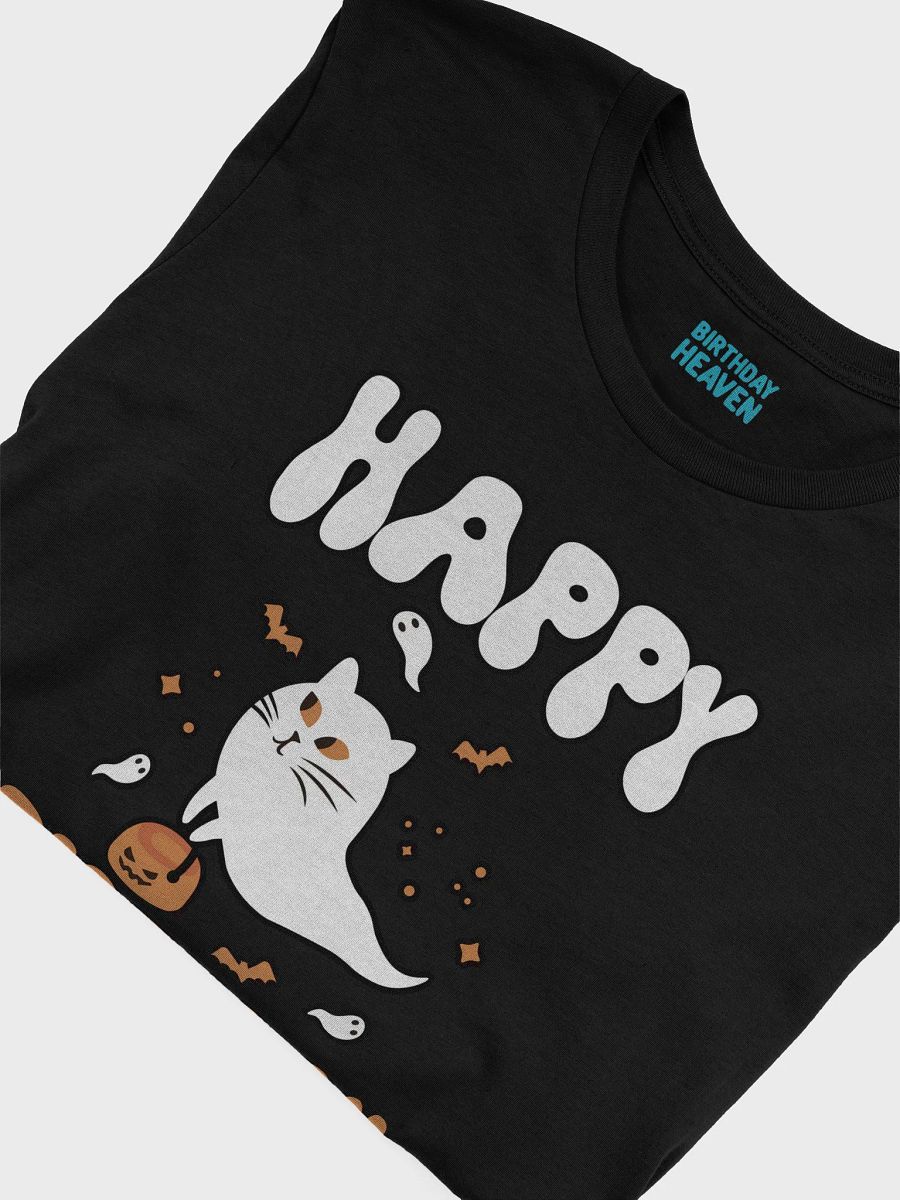 Happy Birthday (Cat Ghost Halloween) T-Shirt product image (25)