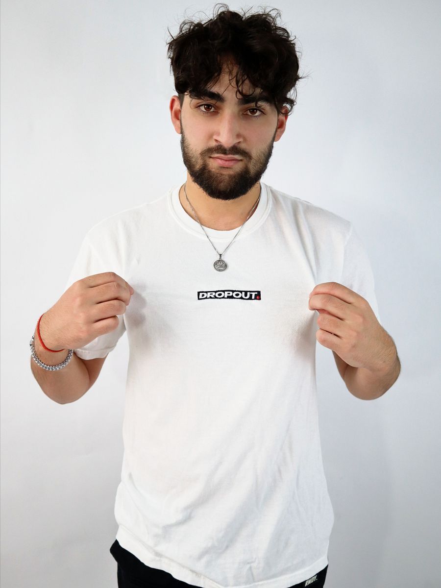 DROPOUTS: REBOOTED TEE (White) product image (4)
