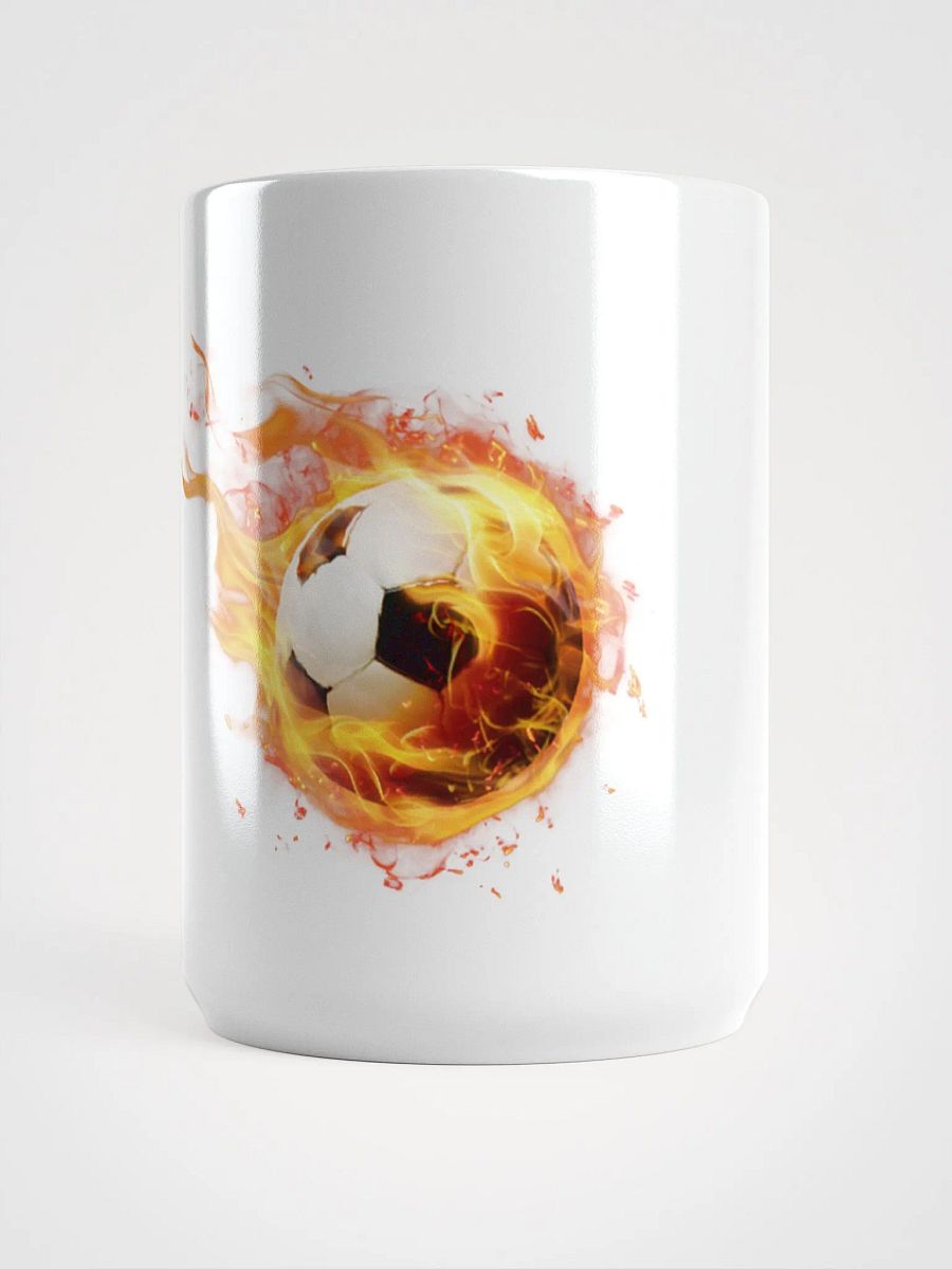 Flaming Soccer Power Mug product image (5)