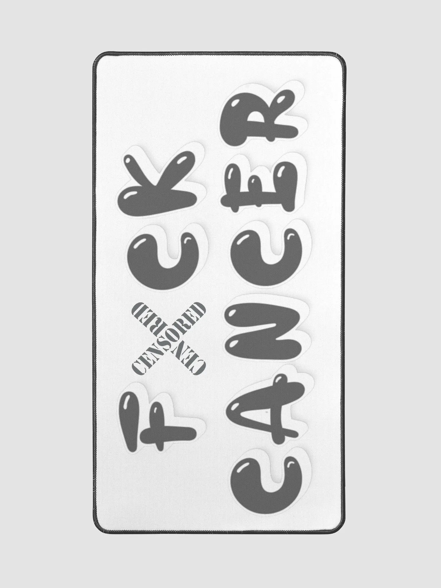 FXCK Cancer Deskmat product image (1)