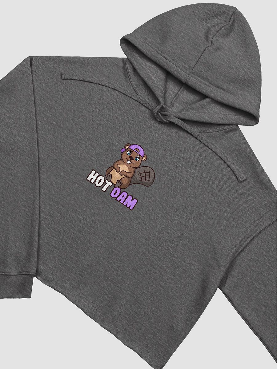 Women's Hot Dam Beaver Cropped Hoodie product image (3)