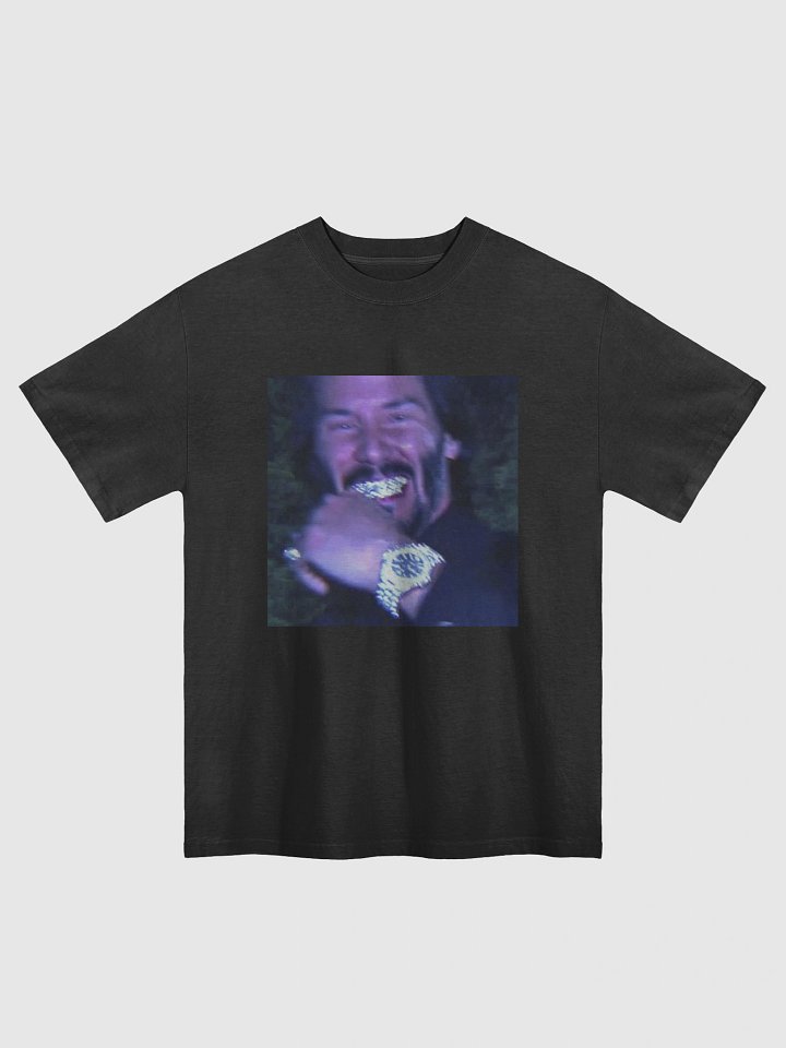 Bust down Keanu Premium Oversized Faded T-Shirt product image (2)