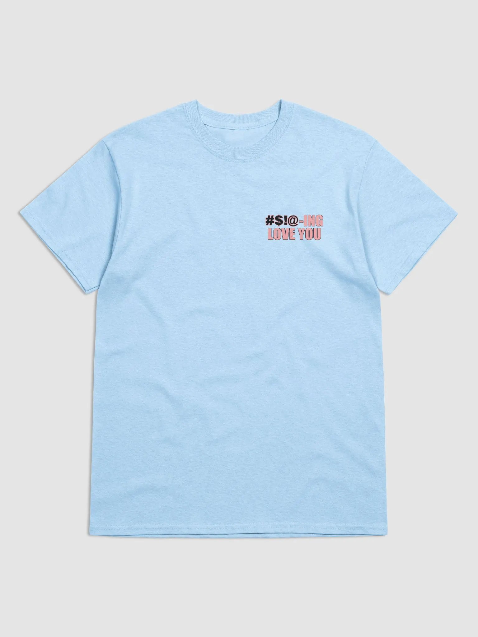 bleeping love you tee product image (1)