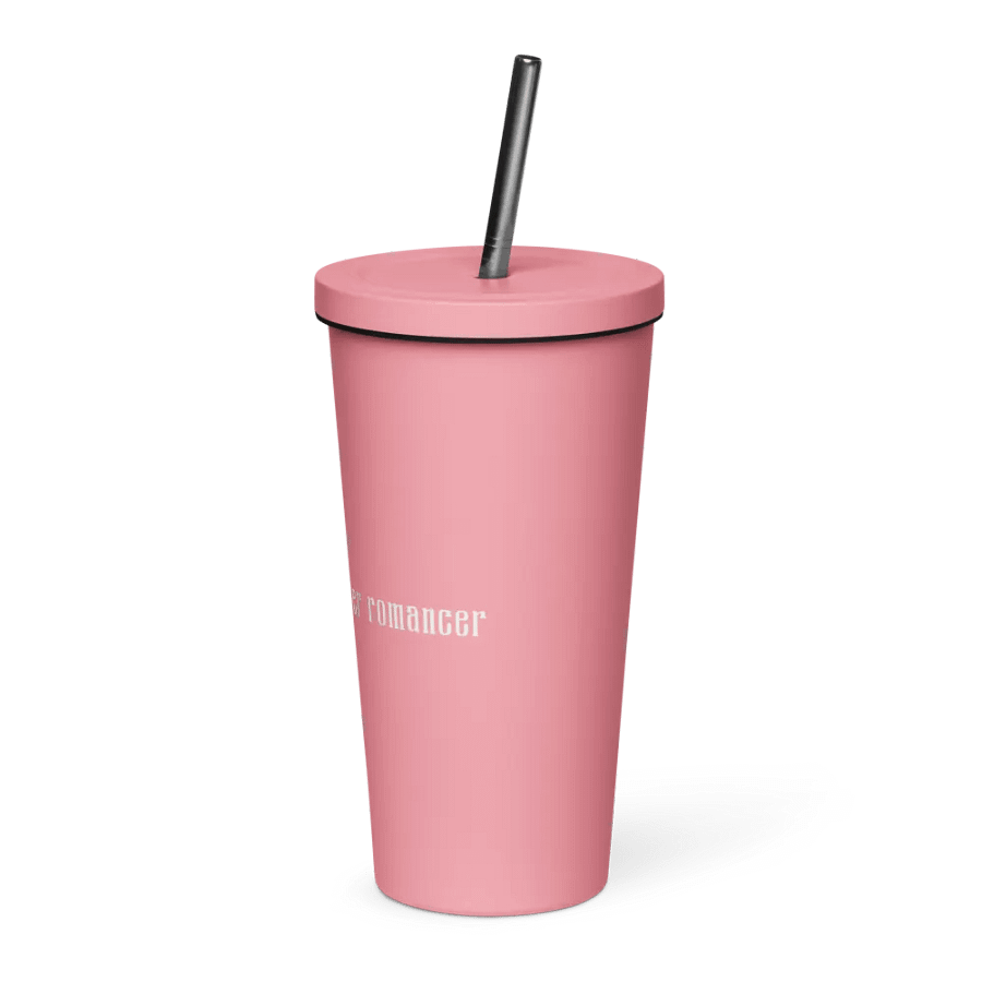 Certified Monster Romancer Tumbler with Straw - Pink product image (3)
