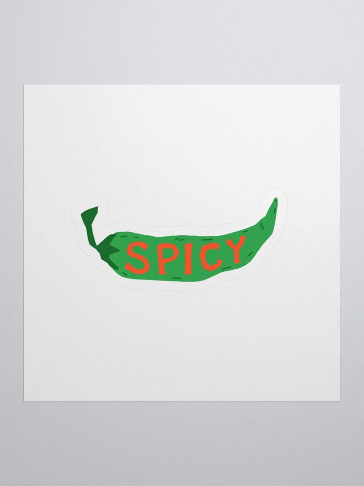 Spicy Chili Pepper Kiss Cut Stickers product image (1)