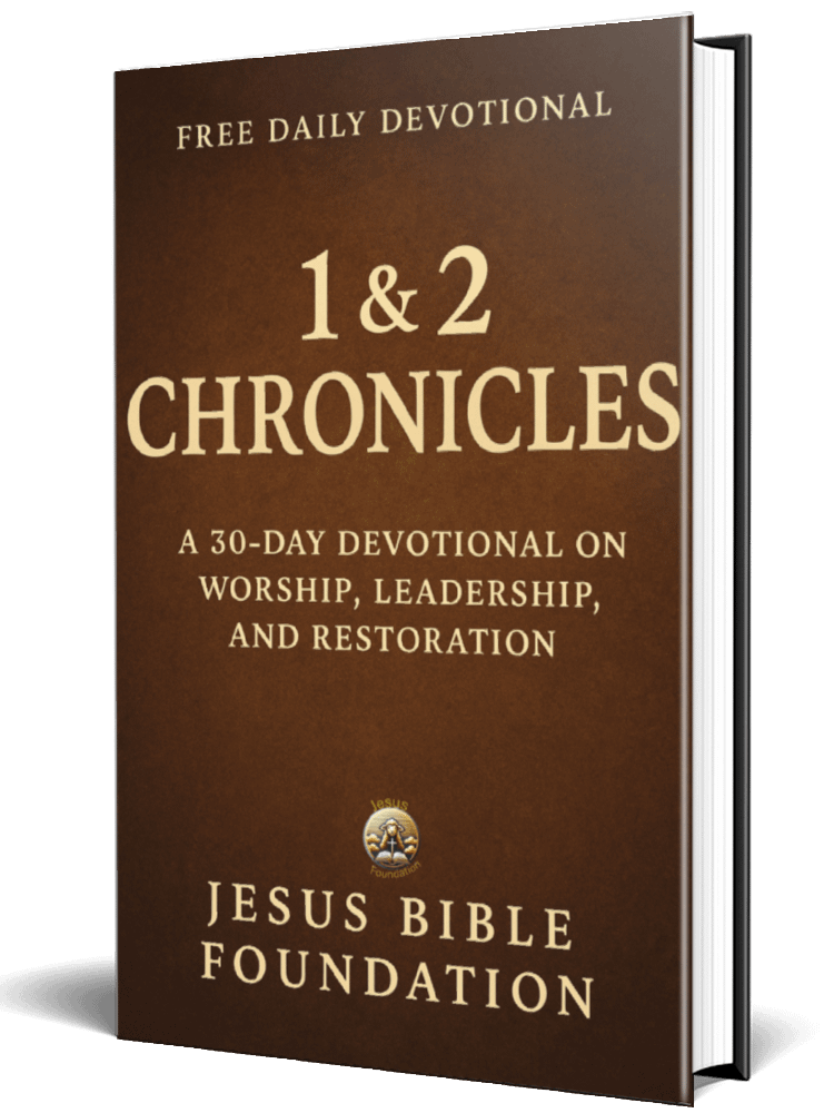 Free Daily Devotional: 1 & 2 Chronicles – A 30-Day Devotional on Worship, Leadership, and Restoration product image (1)