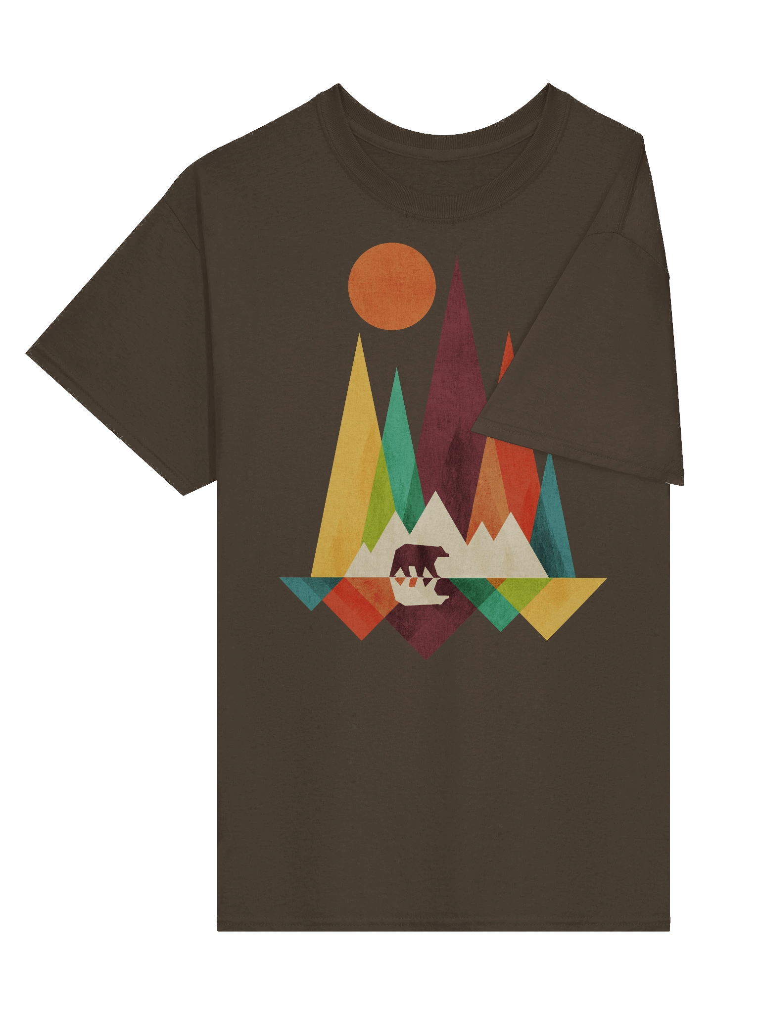 Wild bear graphic t-shirt product image (51)