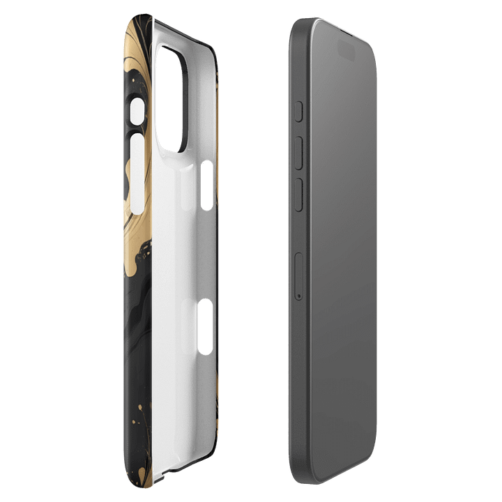 Snap Case for iPhone – Mystic Gold Flow product image (47)