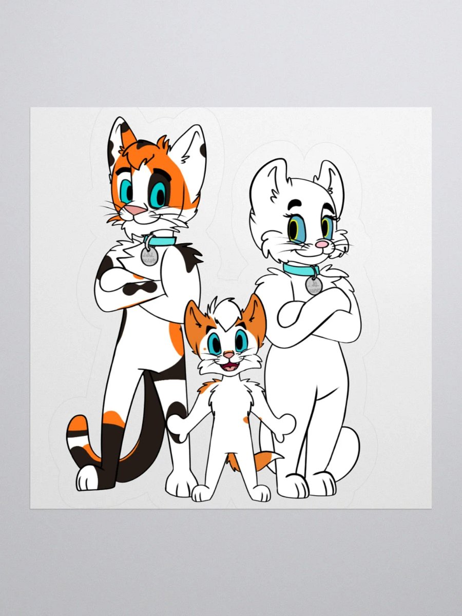 Blue Collar Den Sticker product image (1)