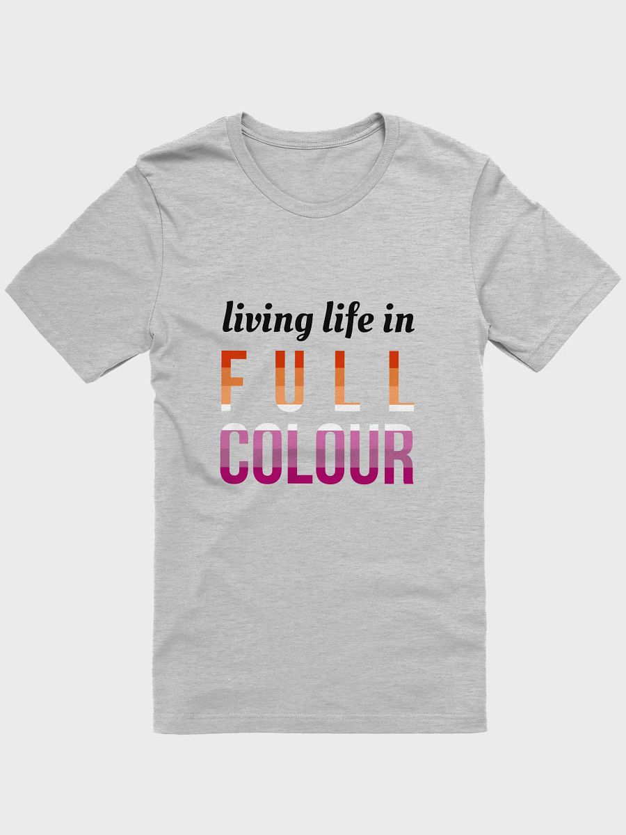 life in full colour lesbian t-shirt product image (1)
