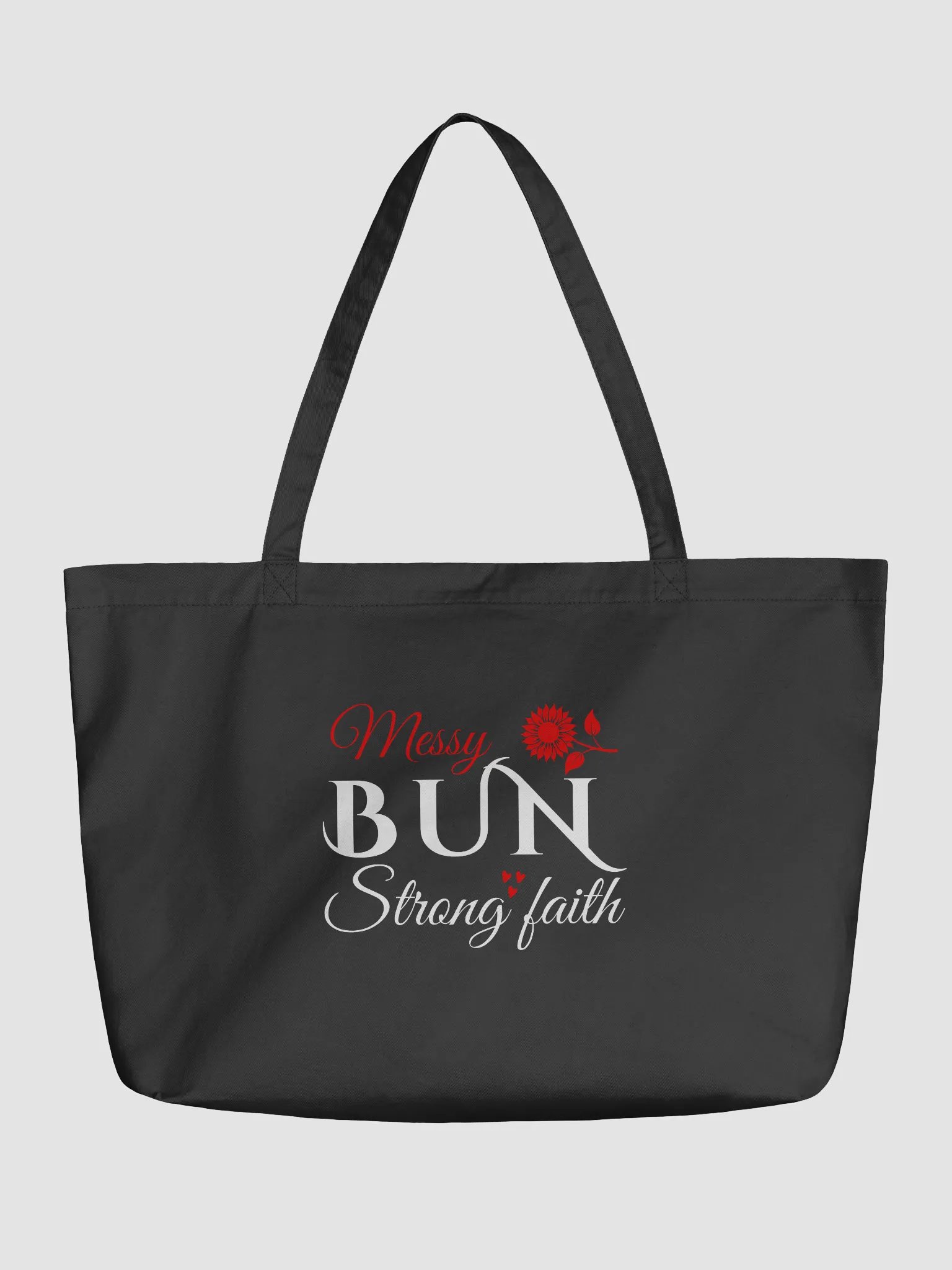 Strong Faith Eco Tote Bag. product image (2)