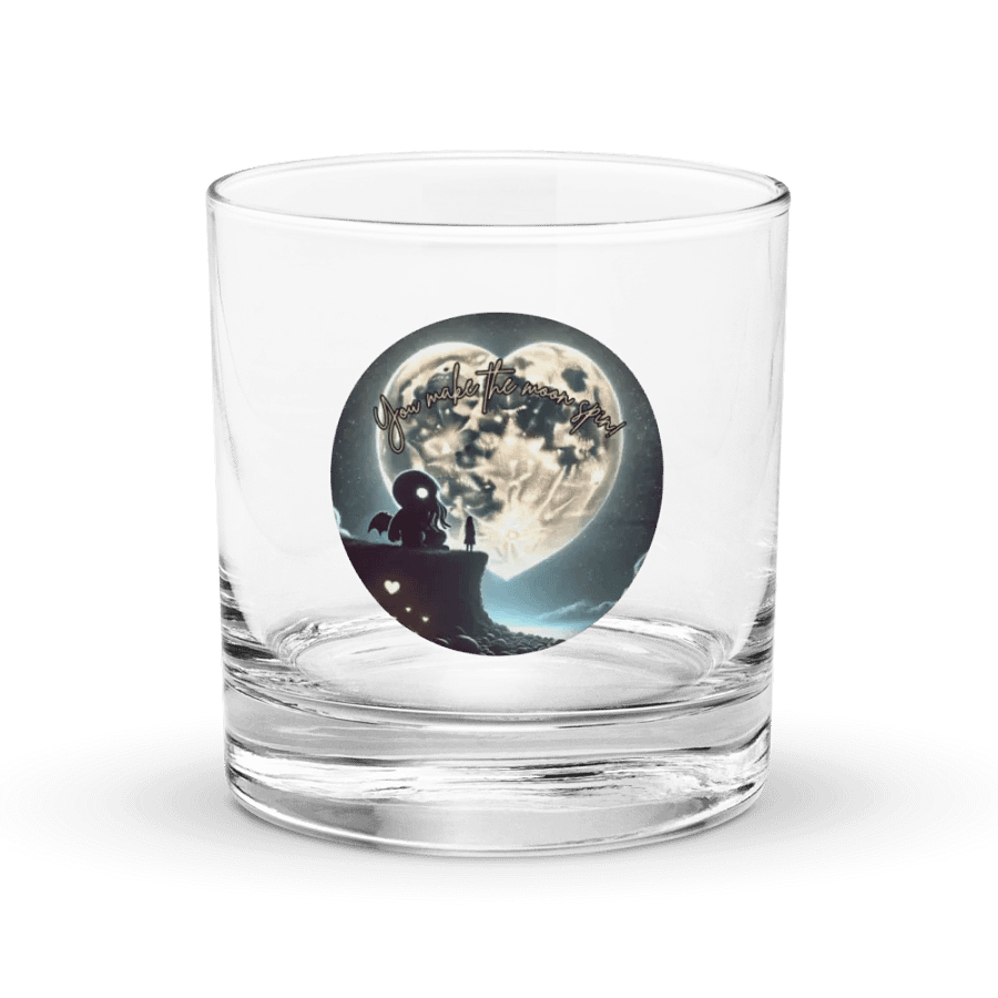 You Make The Moon Spin Rocks Glass product image (1)