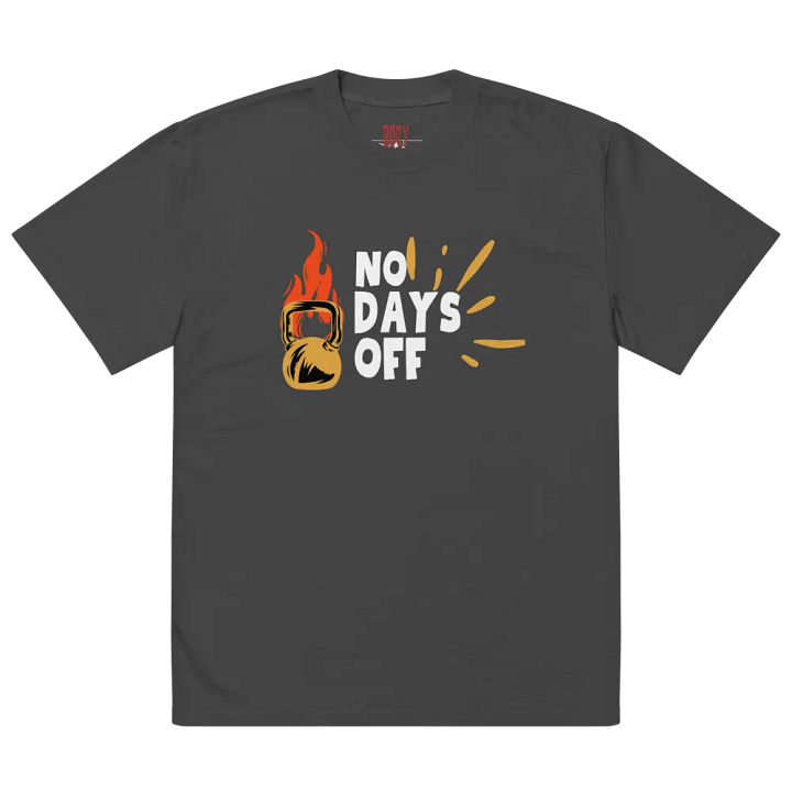 No days off T-shirt product image (1)