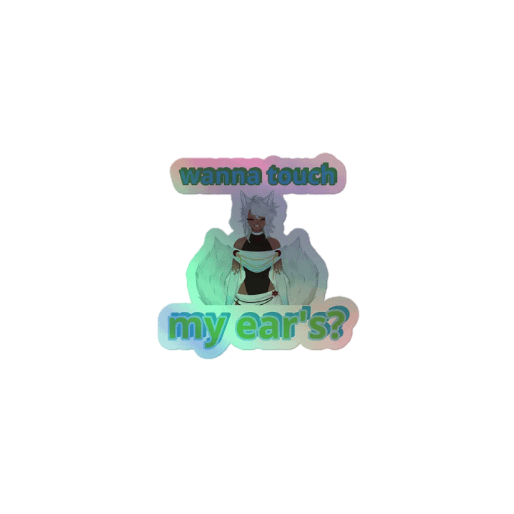 The forbidden ears sticker product image (1)