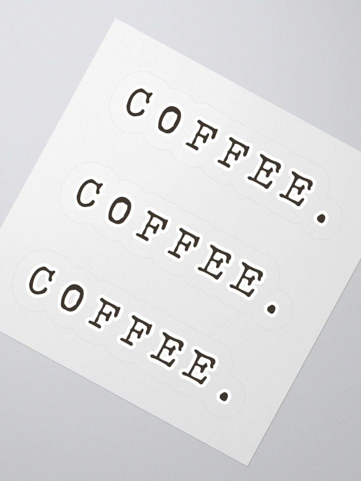 COFFEE. stickers product image (5)