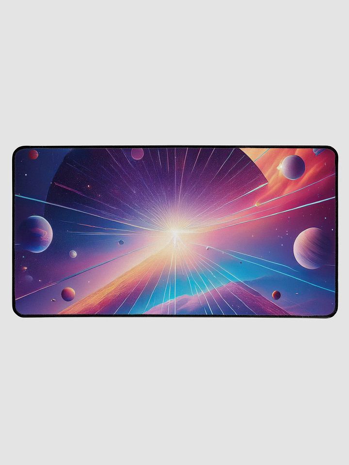 Desk Mat 15.5" x 31.5" fractured horizon product image (1)