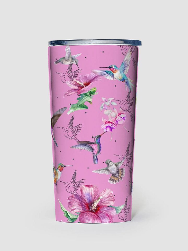 Whimsical Hummingbird Paradise Tumbler gift for lovers moms ladies product image (1)
