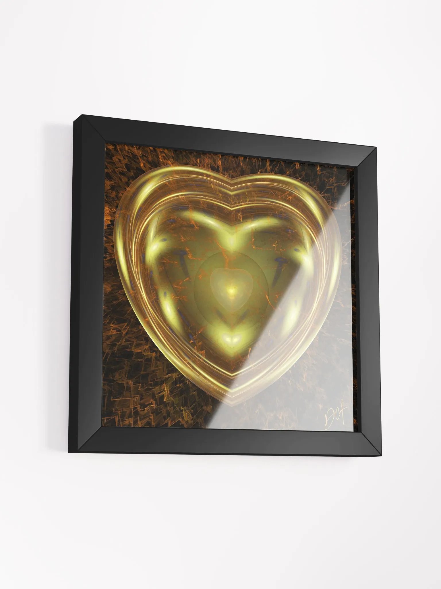 Ember Heart - Framed Matte Poster product image (11)
