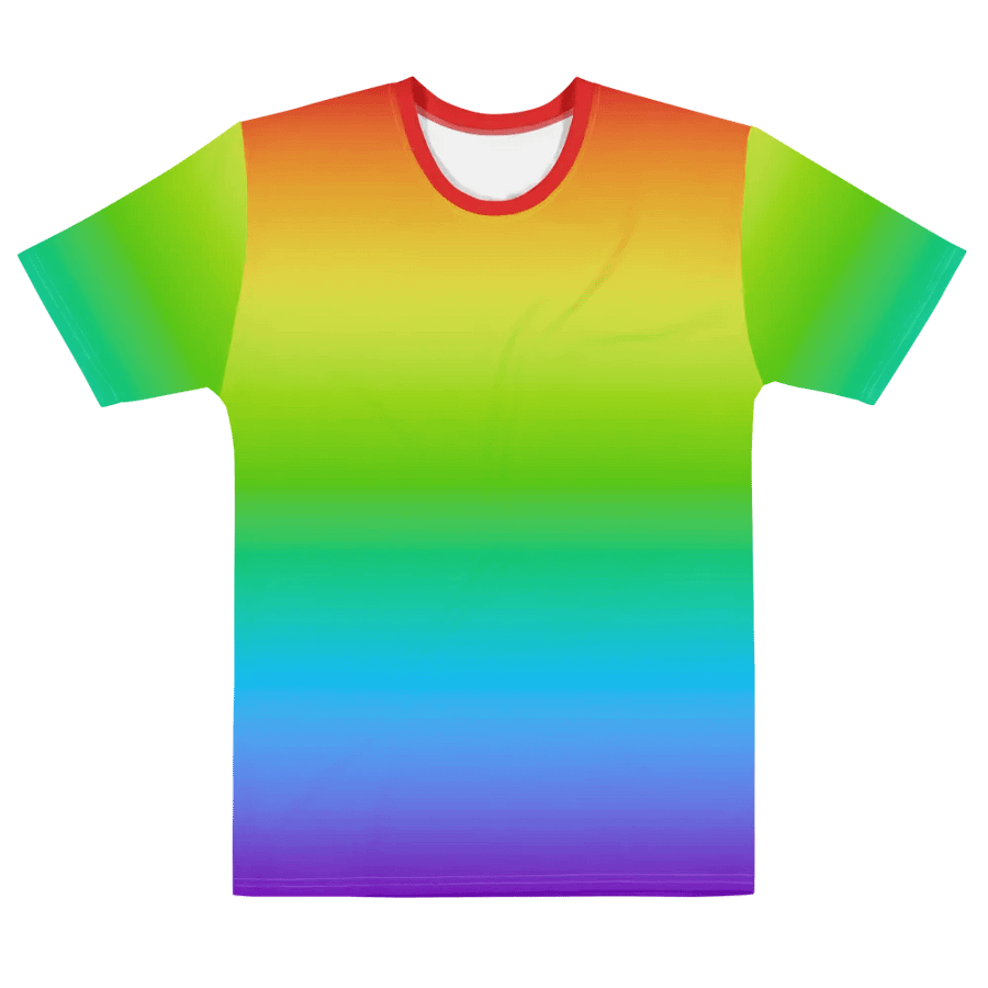 Rainbow Crew Neck T-Shirt product image (11)
