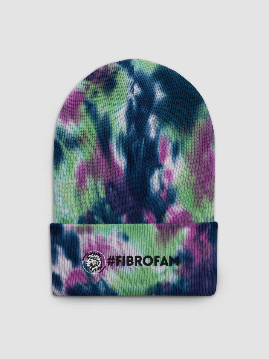 #Fibrofam Tie-Dye Beanie product image (2)