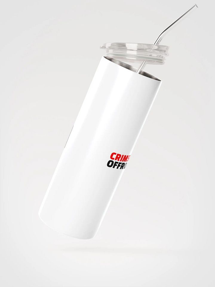 20oz Stainless Steel Tumbler W/ Straw product image (2)