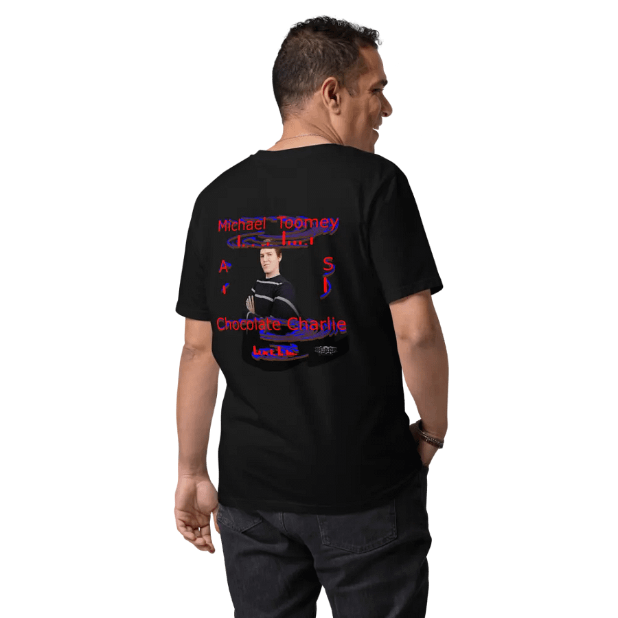 Michael Toomey As Chocolate Charlie 00 - Embroidered - Organic Cotton T-Shirt product image (12)