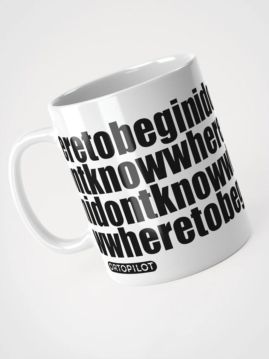 Idontknowwheretobegin Mug product image (6)