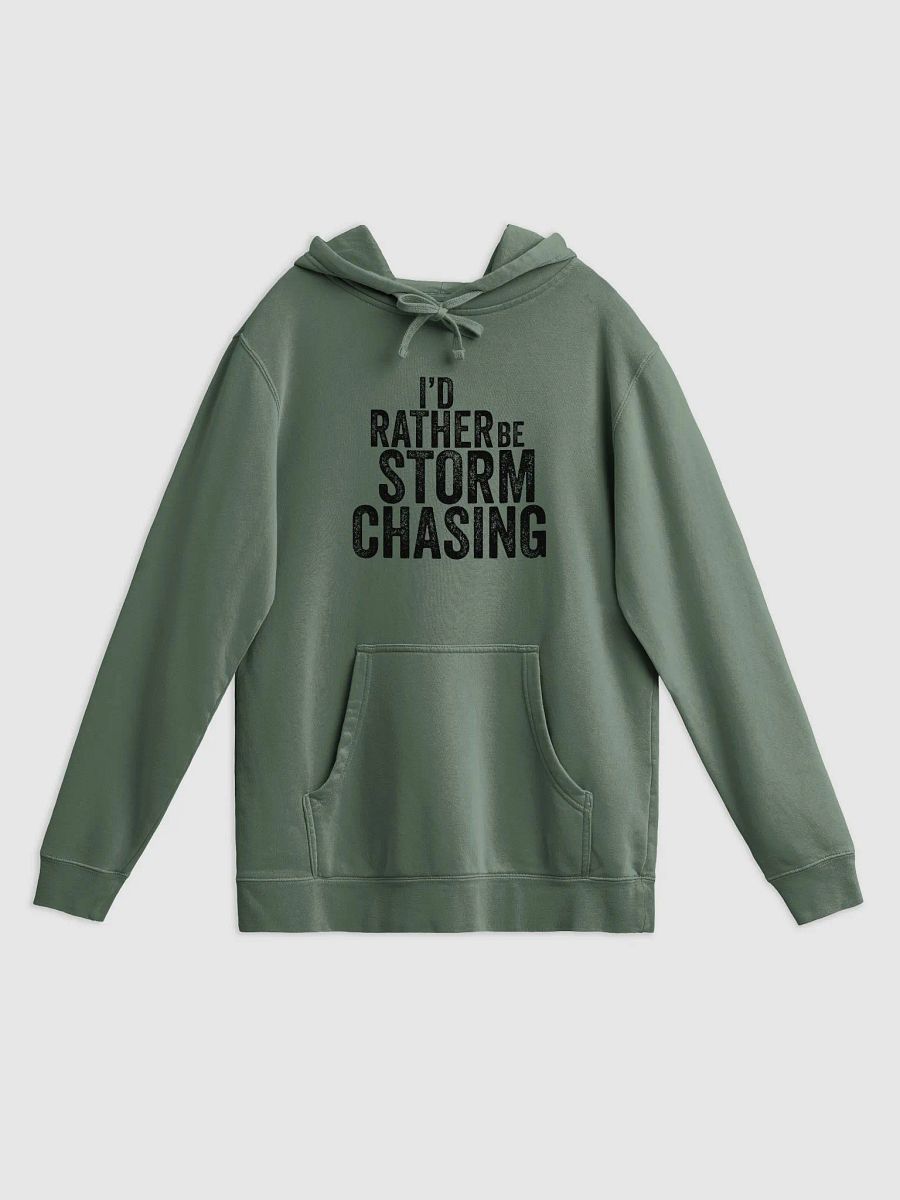 "I'D RATHER BE STORM CHASING" - Premium Hoodie product image (6)