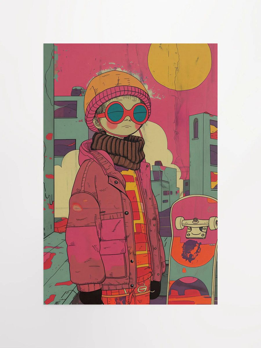 Urban Winter Vibes Pop Art Poster product image (8)