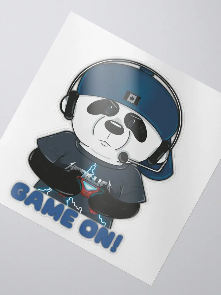 PewPew Panda Sticker product image (1)