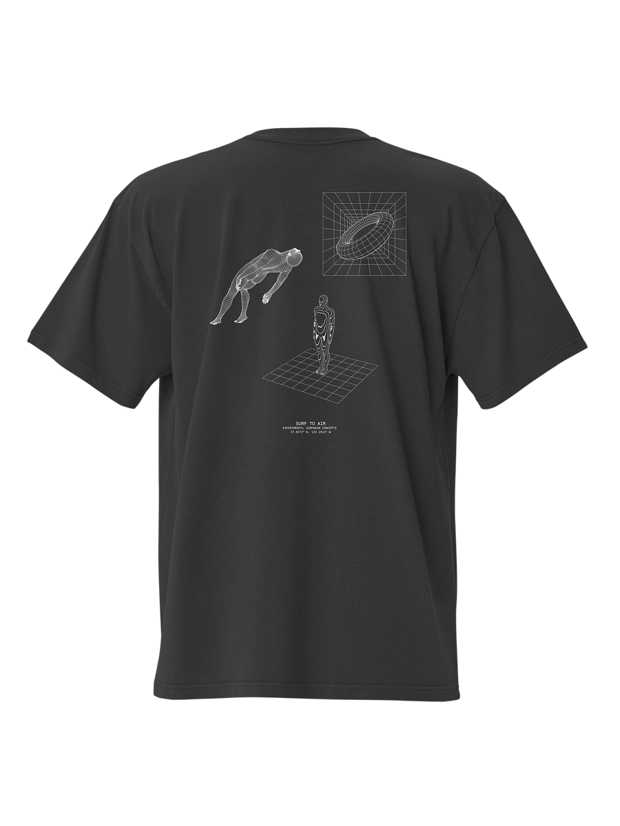 Ascend | Oversized Tee (Faded Black) product image (1)