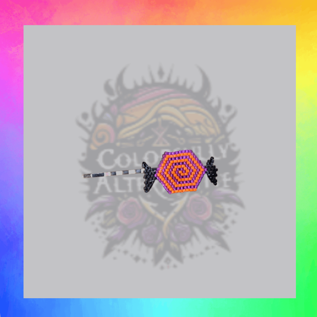 Spooky candy hair pin product image (1)