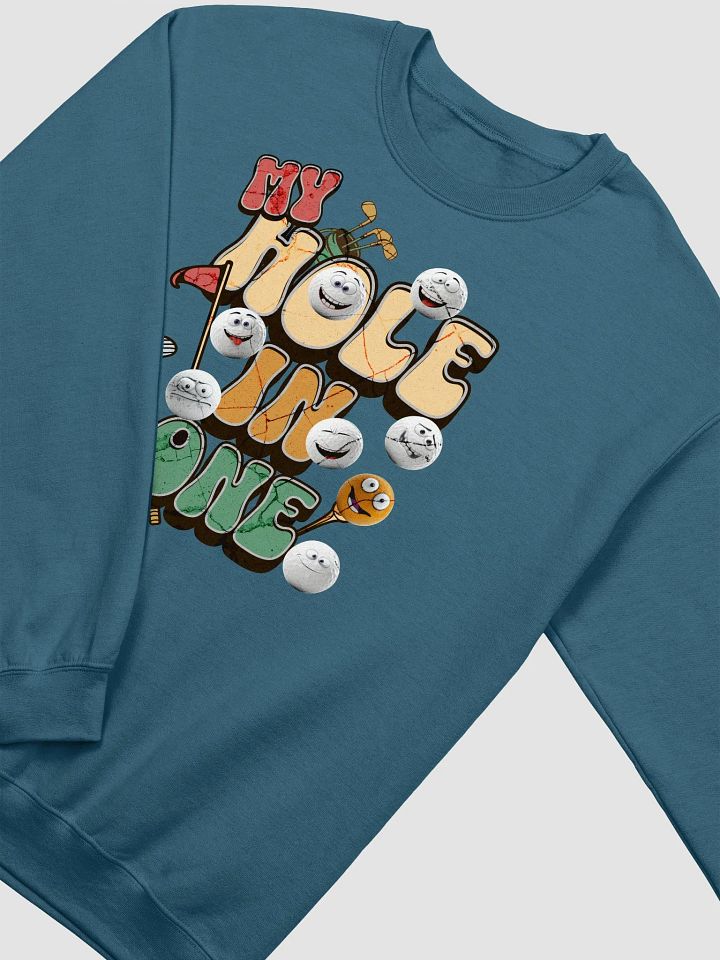 My Hole In One Playful Golf Balls Crewneck Sweatshirt product image (2)