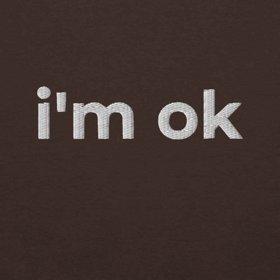 i'm ok mixed hoodie product image (6)
