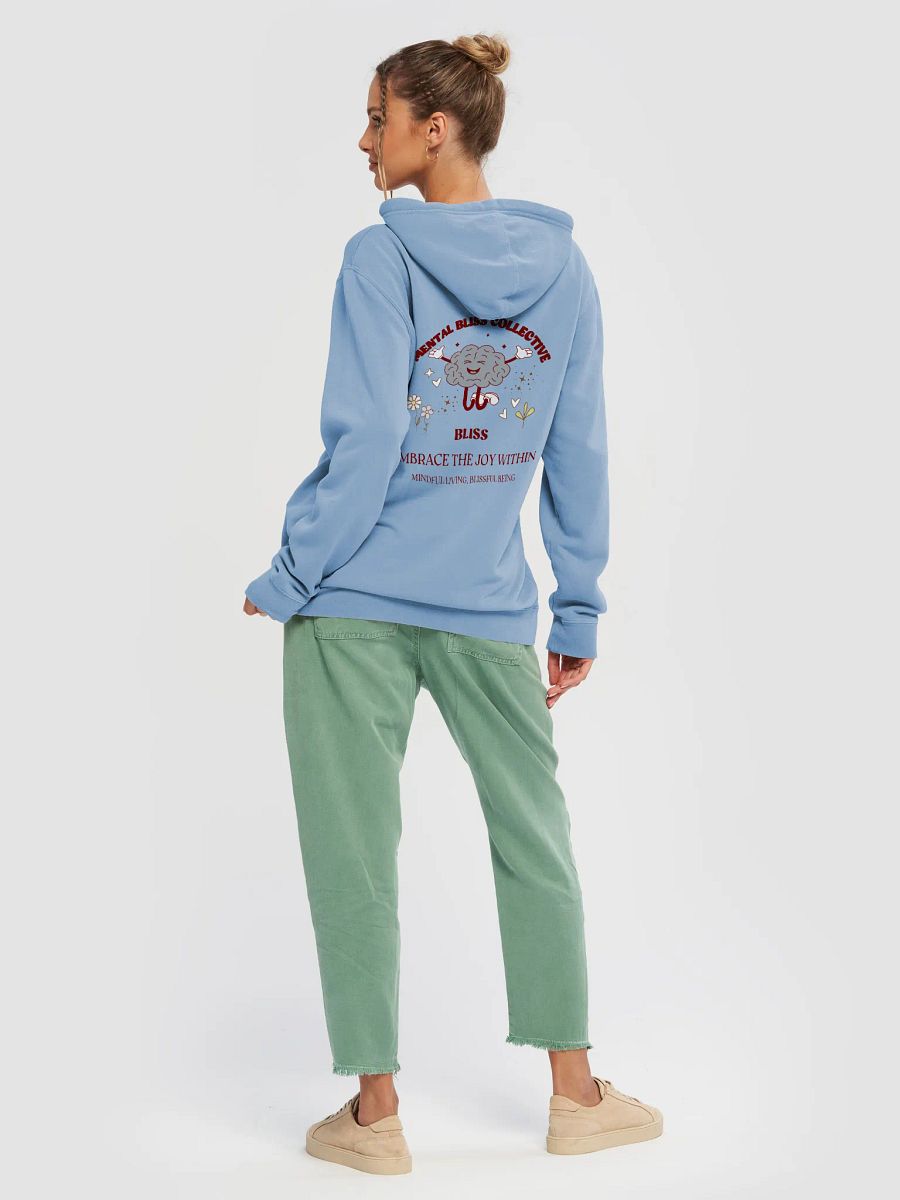 Premium Mental Bliss Collective Pigment Dyed Vintage HoodieUnisex product image (4)