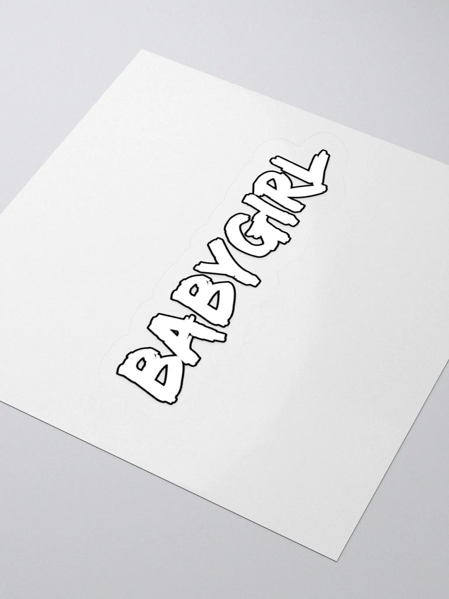 Babygirl Kiss-Cut Sticker product image (3)