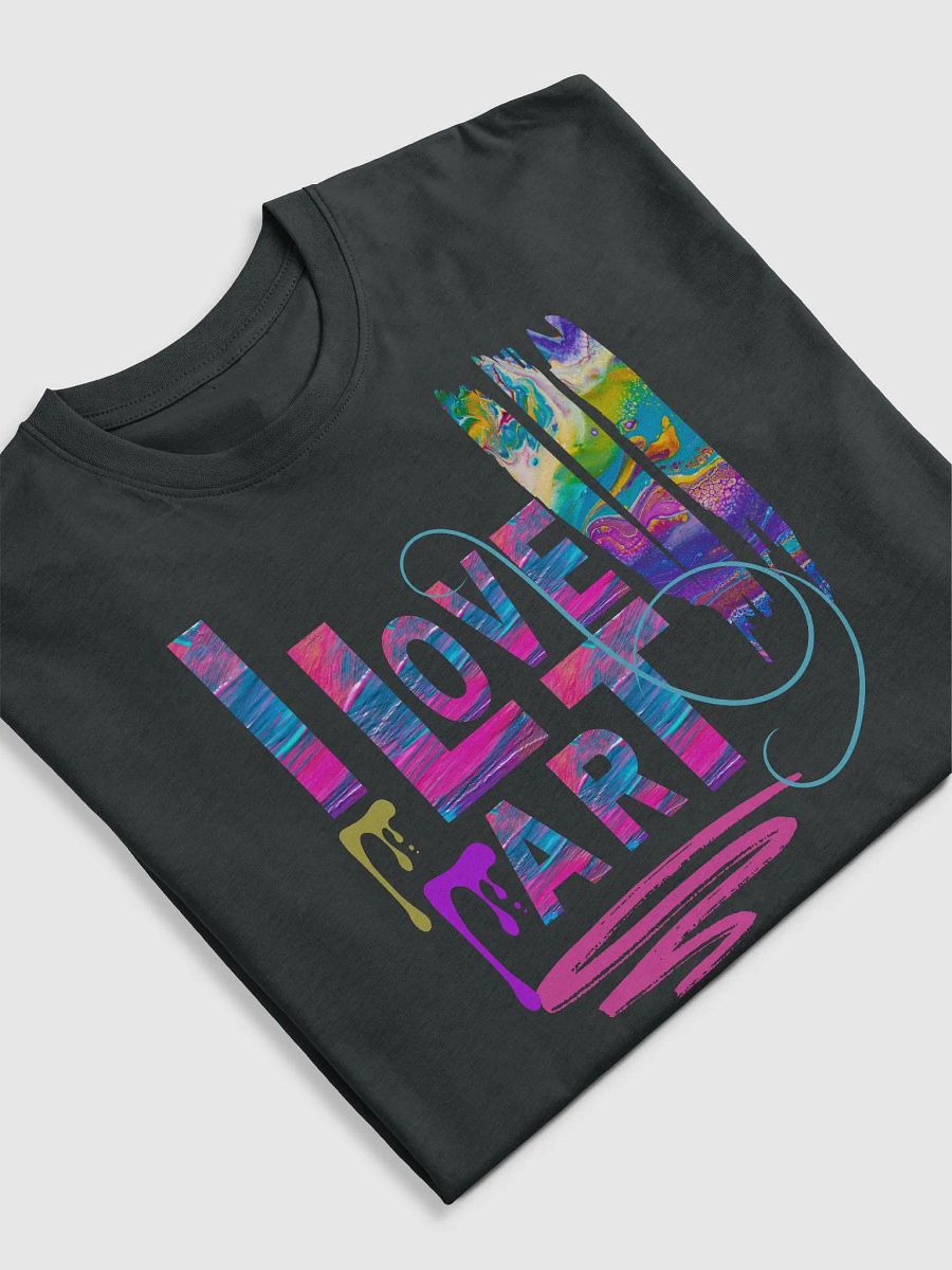 I love Art t shirt product image (5)