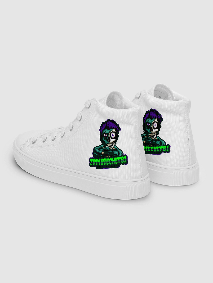 [ZombieChef81] Women’s high top canvas shoes product image (4)