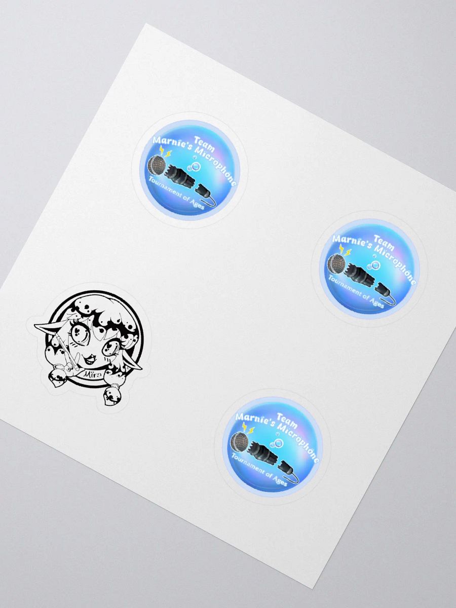 Team Marnie's Microphone - Sticker Sheet product image (2)