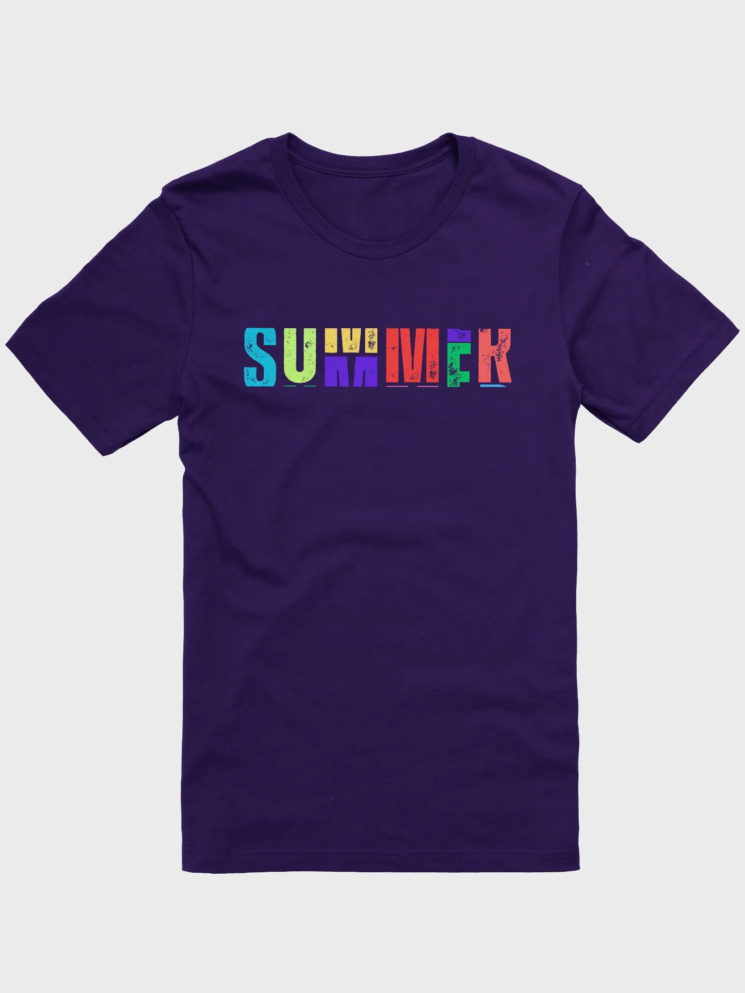 Vibrant Summer Spectrum T-Shirt product image (1)