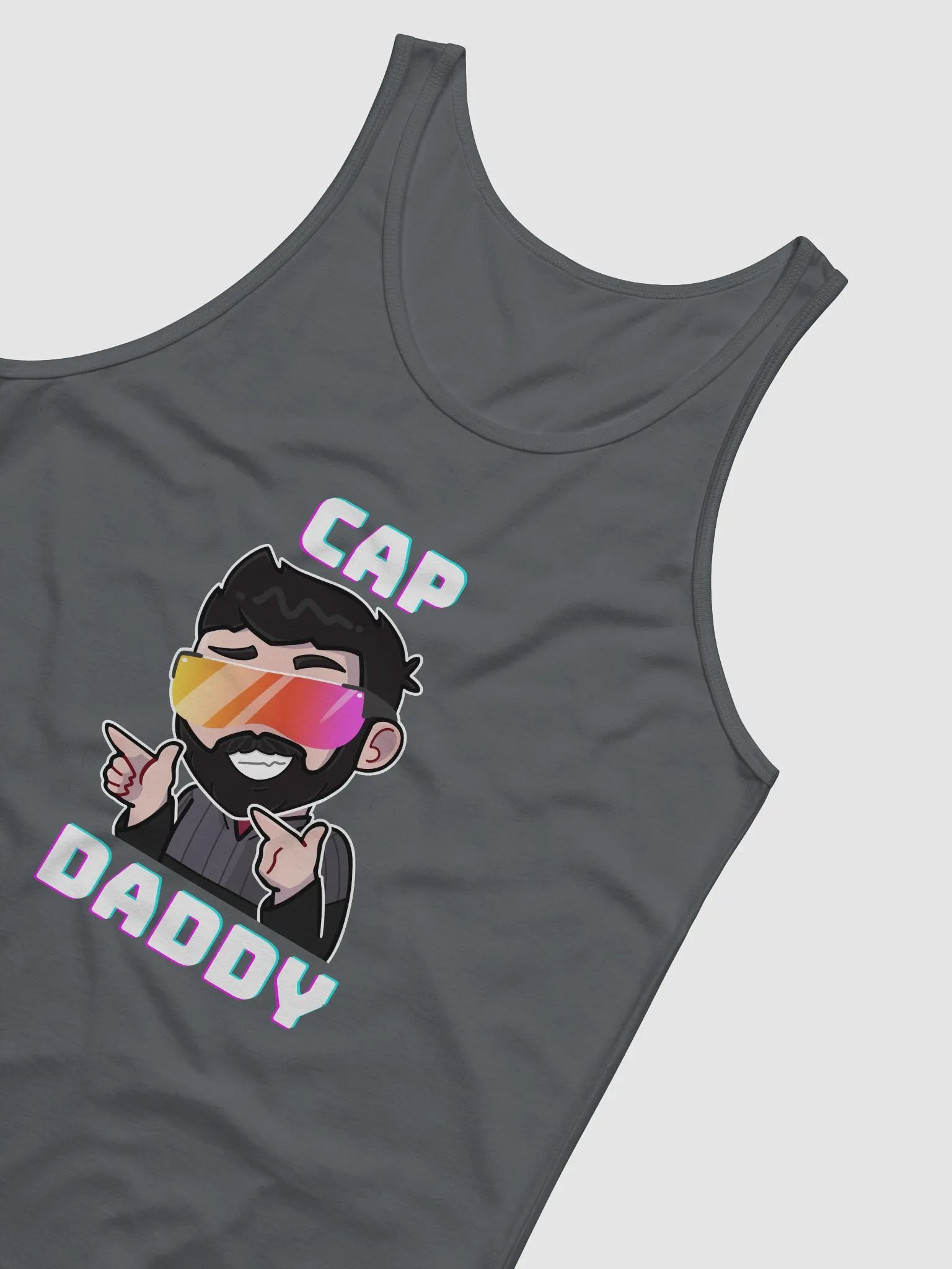 Cap Daddy Cartoon Tank product image (33)