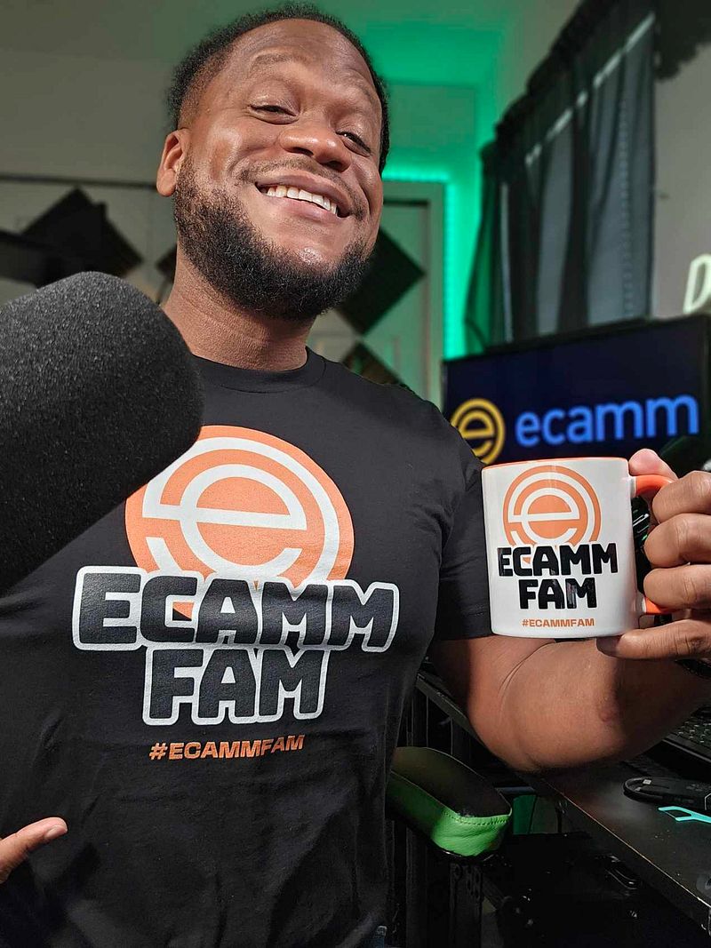 Ecamm Fam T-Shirt (Bella + Canvas)