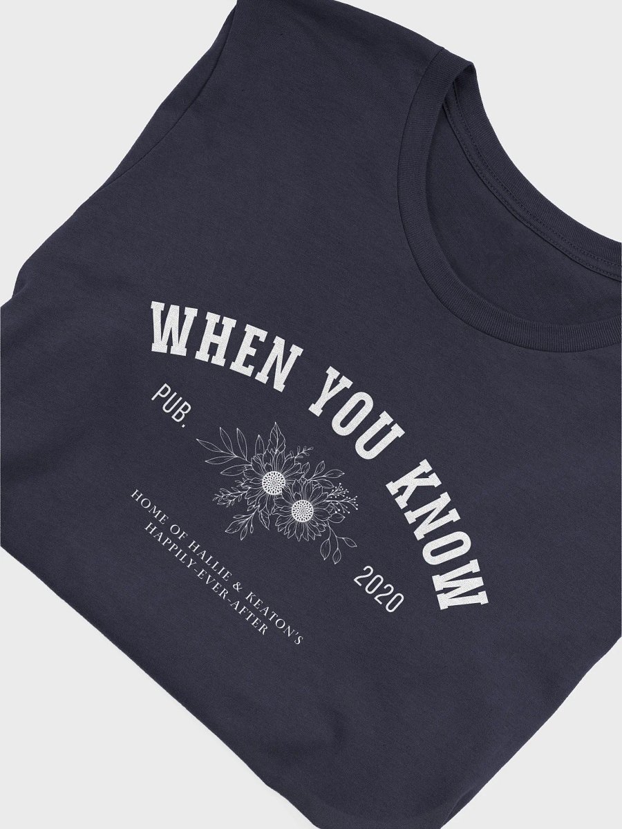 "When You Know" Supersoft Tee (Title Design) product image (45)