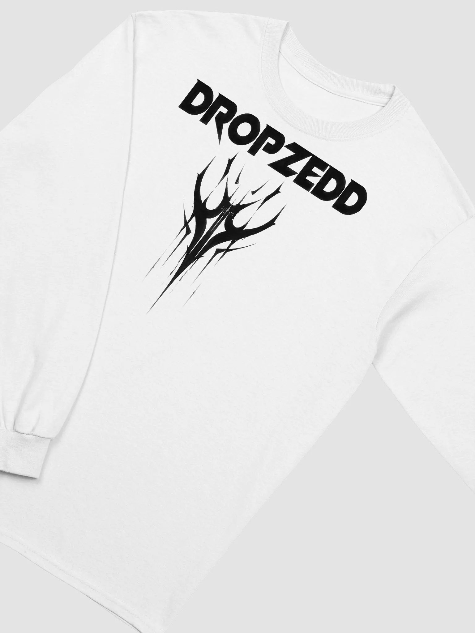 DropZedd Black Logo, Long Sleeve Tee product image (27)