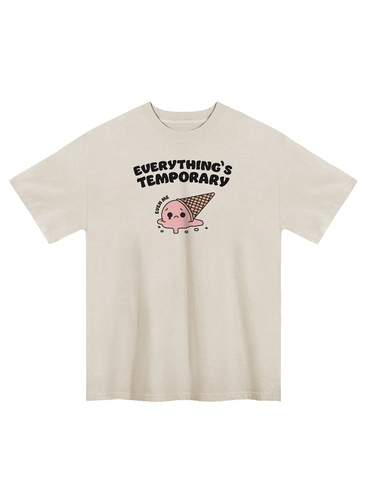 Melted Cream Oversized Shirt product image (3)