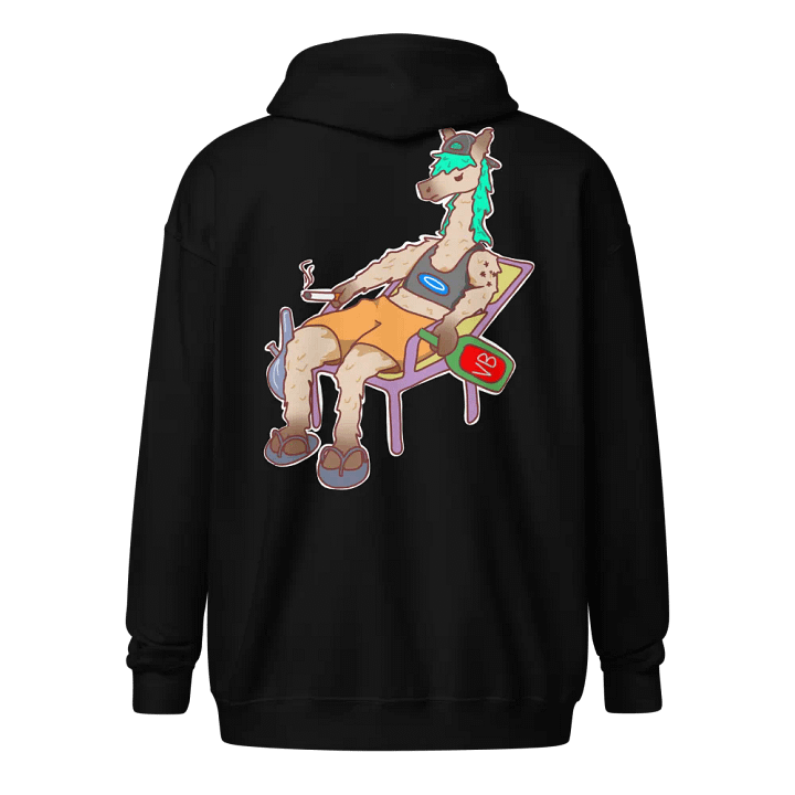Bogan Lama Zip Hoodie product image (1)