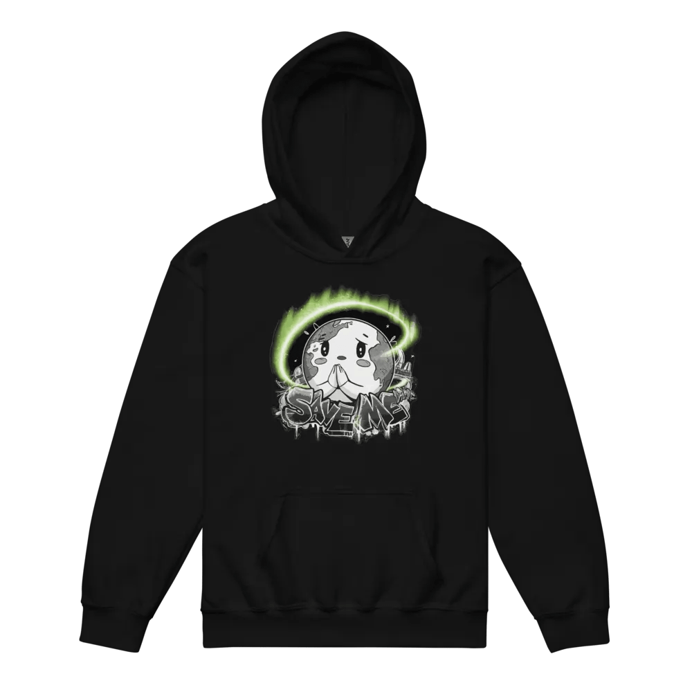 Save Me Kids Hoodie | Eco-Friendly Style for Young Activists product image (11)